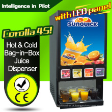 (Com painel de LED) Hot &amp; Cold Bag-in-Box Juice Dispenser-Corolla 4s